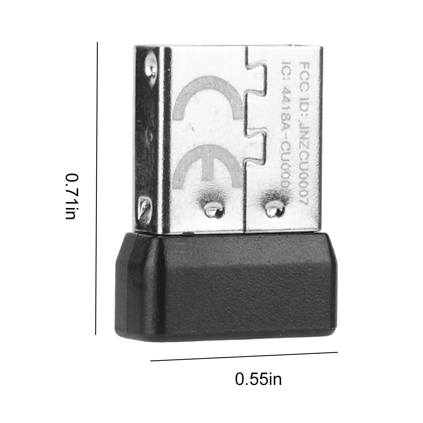 로지텍 MK220 MK235 MK240 MK260 MK270 MK275 MK345 무선 키보드 마우스 콤보 나노 플러그 앤 플레이용 USB 수신기 교체품