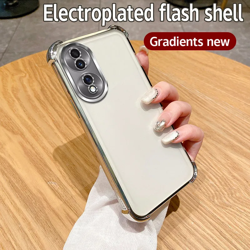 Durable Anti-Fall Soft Shell Phone Case with Four-Corner Airbag Protection