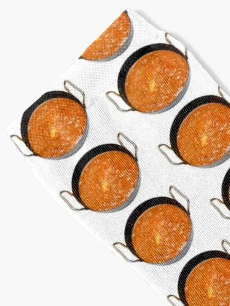 Balti Butter Chicken in Karahi Socks with print cool Men's Socks Women's
