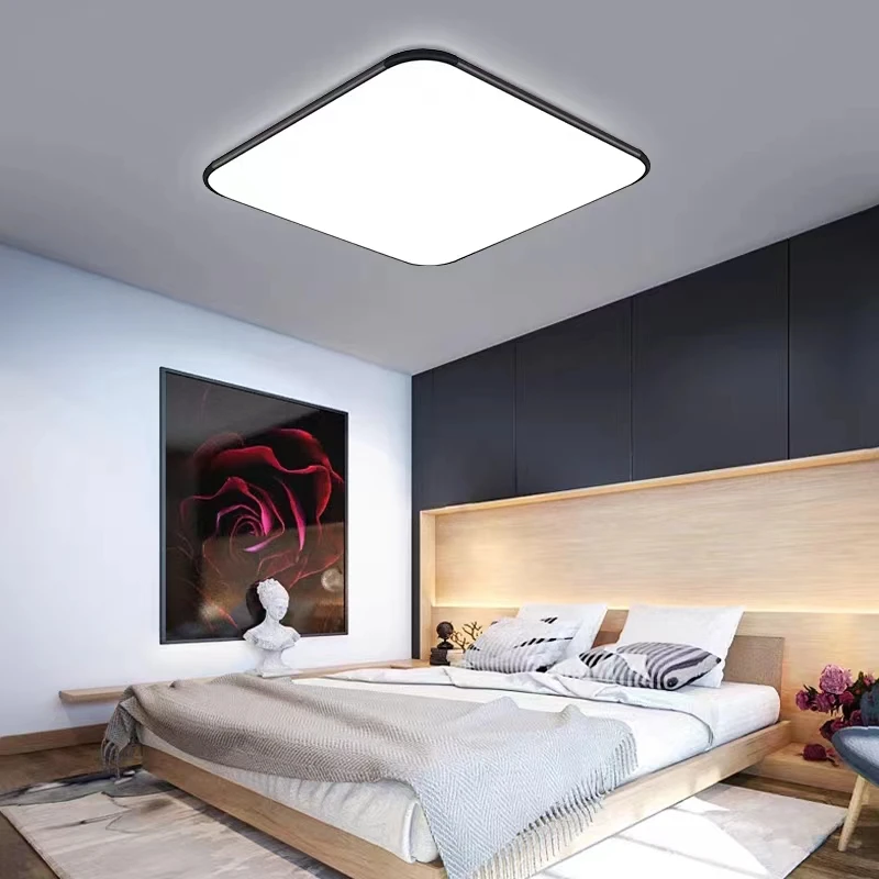 

LED Ceiling Light Living Room Modern and Simple Ceiling Light, Bedroom, Rectangular Study, Restaurant, Balcony Light Fixture