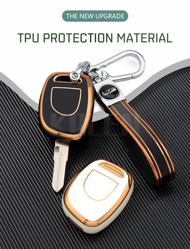 Nuovo TPU Car Remote Key Case Cover Shell per Renault Twingo Clio Kangoo Master NE73 VAC102 Protector Holder Fob Bag accessori - S61eb03cd4974404e8d194a338edfa28b8