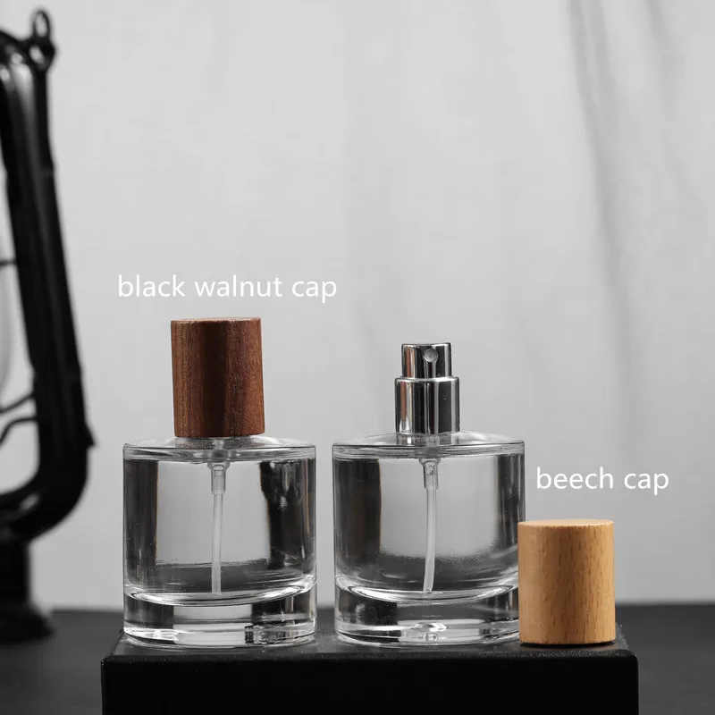 5PCS 50ML Premium Refillable Glass Perfume Bottles, Empty Spray Containers with Elegant... - SKU PBGS1600 - UGI Packaging