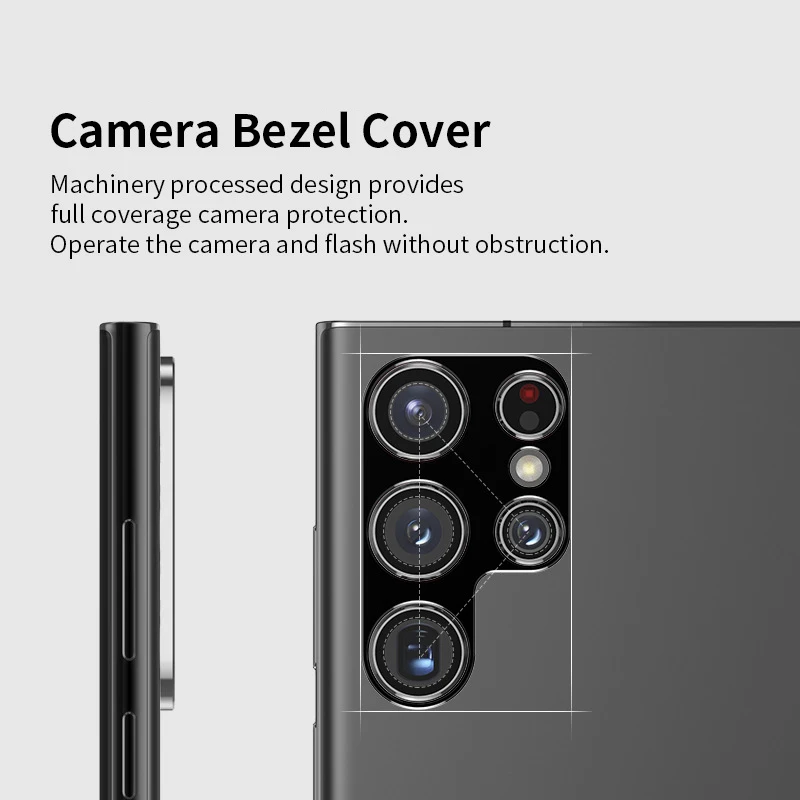 Premium Camera Lens Protector for Samsung Galaxy S23 Ultra - Ultra-Clear, Scratch-Resistant Protective Film