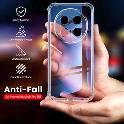 Premium Anti - Yellow Transparent Soft Silicone Shockproof Case for Magic8 Pro 5G (Transparent)