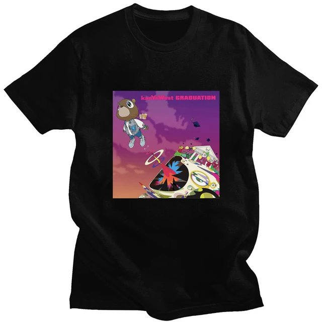 Kanye West Graduation Album Cover T-Shirt White – ALBUM COVER T-SHIRTS