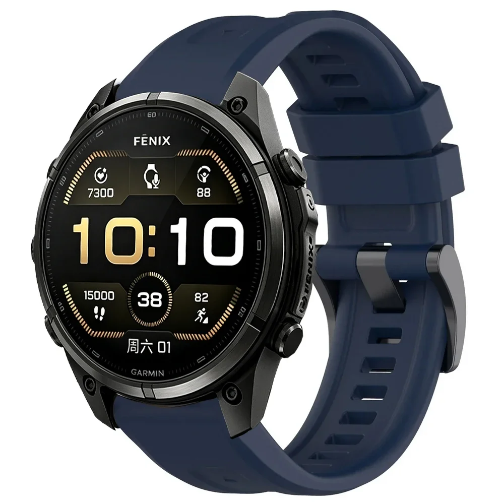 Quick Fit Silicone Band - Comfortable Replacement Bracelet for Smartwatches