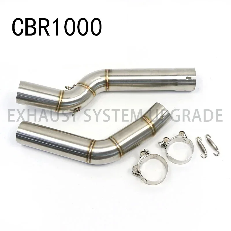 

Motorcycle Exhaust Middle Link Pipe Escape System For Honda CBR1000 CBR1000RR 2004 2005 2006 2007 year Slip-on Brand New