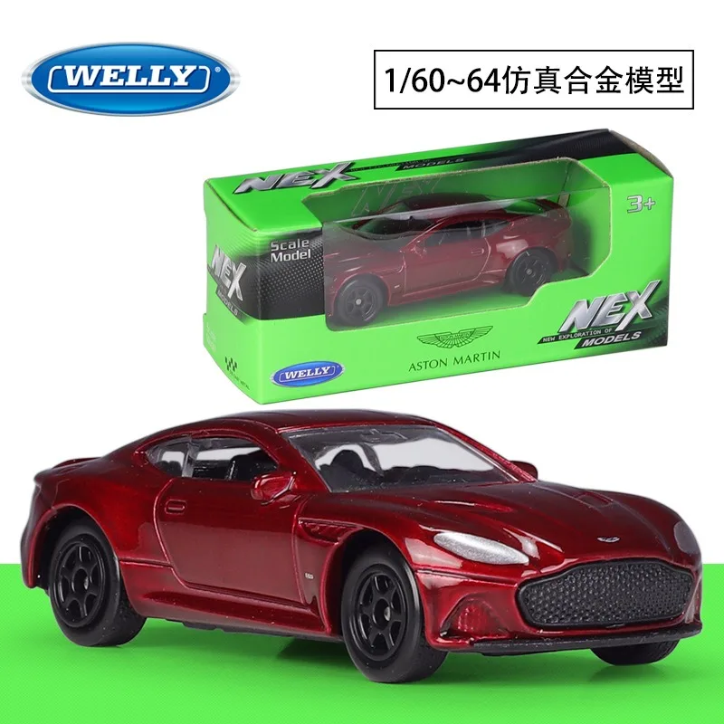 

WELLY 1:60~64 Aston Martin DBS Sports Car Model Simulation Alloy Finished Aston Martin Car Model Toy Collect Ornaments Boys Gift