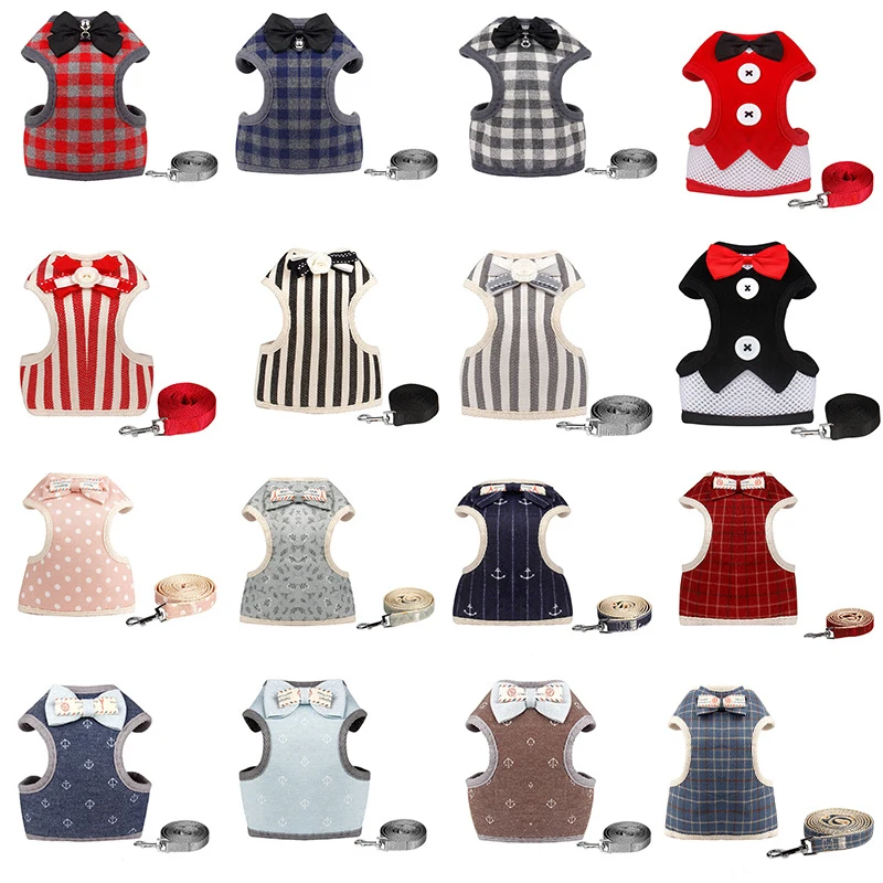 Puppy Cats Rabbits Harness and Leash Set