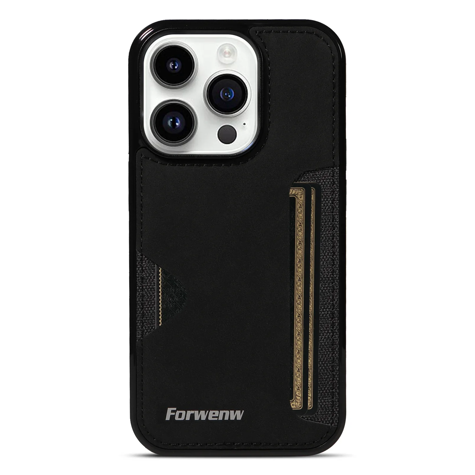 Leather Card Slot Wallet Phone Case - Ultra Thin Book Cover