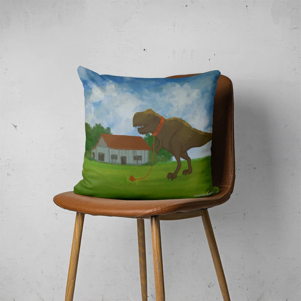 

CUTE CAT PILLOW 043 Customizable Bedroom Bed Sofa Hotel Car Lumbar Pillow Fashion Decorative Pillow Cover