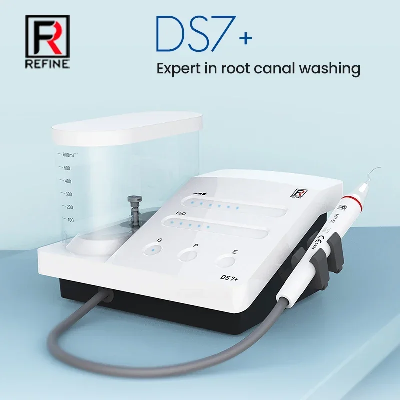 

Refine DS7+ Dental Ultrasonic Cleansing Machine Periodontal Treatment with Mp7+Led Demolition Handpiece Scaler Removable Handset