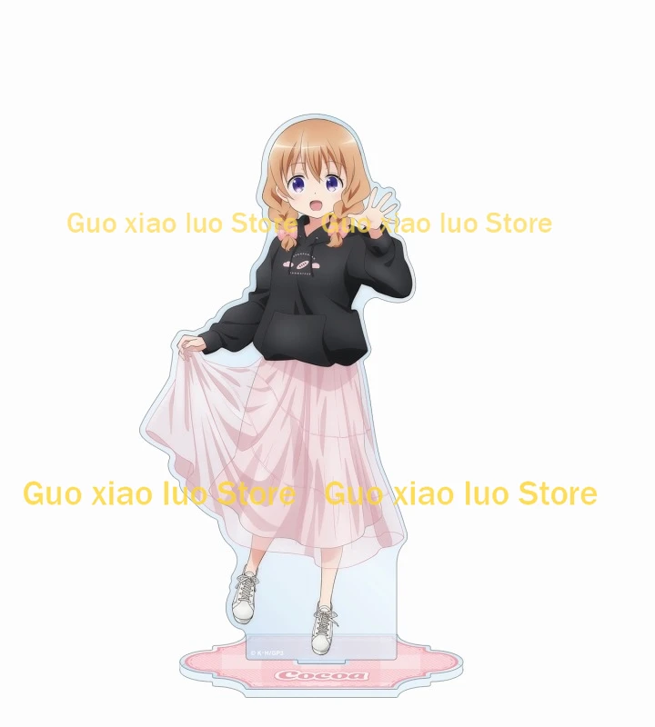 Guo Xiao Luo Anime Peripheral Store Maya Joga Megumi Natsu Sharo Kirima Kakao Hoto Chino Kafu Acrylständer Desktop Ornament – Detail 3