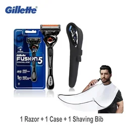 Gillette Fusion Proglide Safety Razor with FlexBall Handle and Precision 5 - Layer Blades (1 razor 1 case)