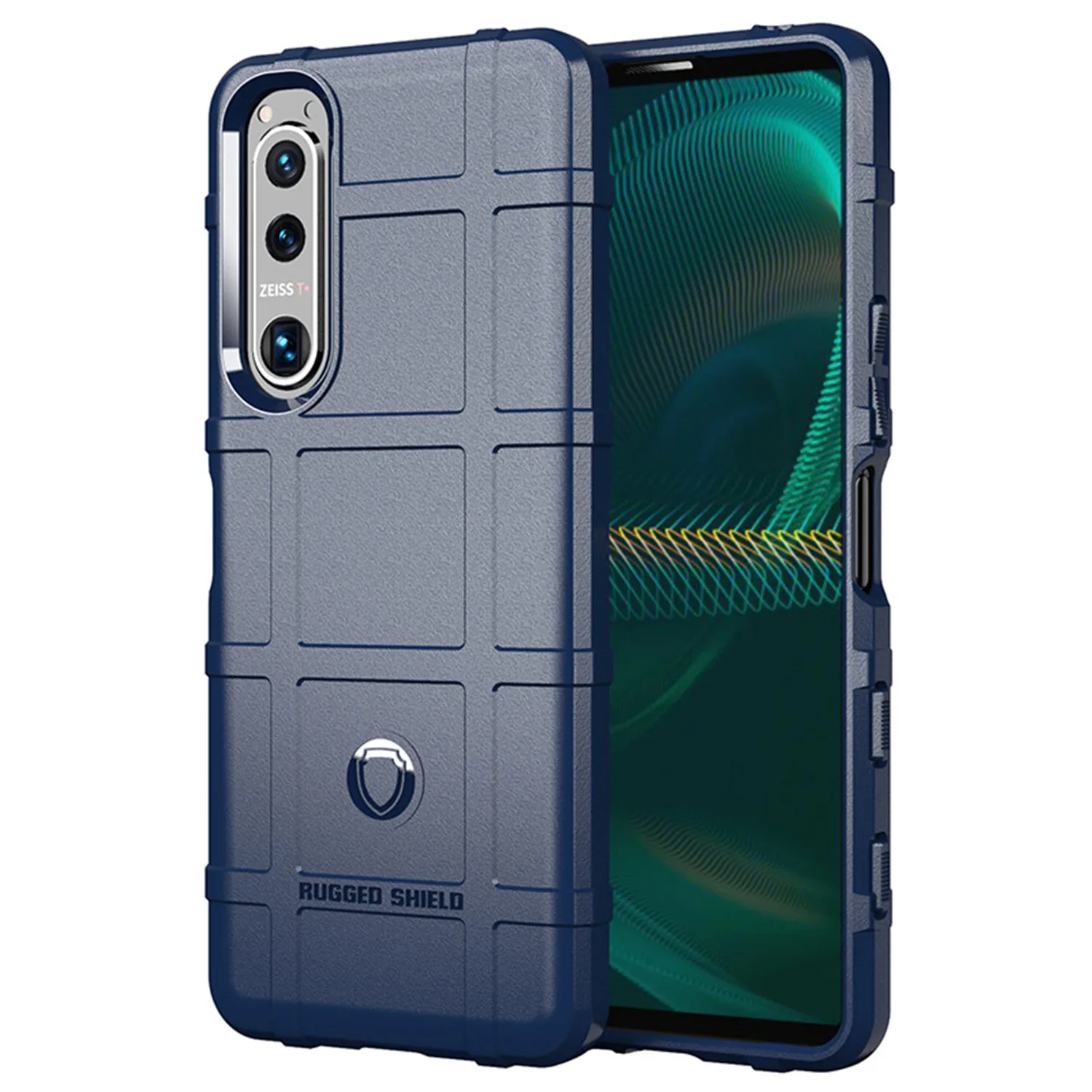Armor Shield Anti-Knock Matte Back Cover for Sony Xperia 5iii - Durable Rubber Phone Case