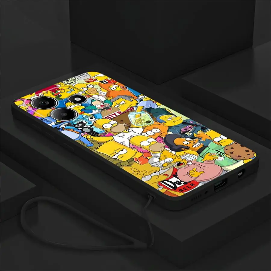 Simpsons Cartoon Phone Case Cover