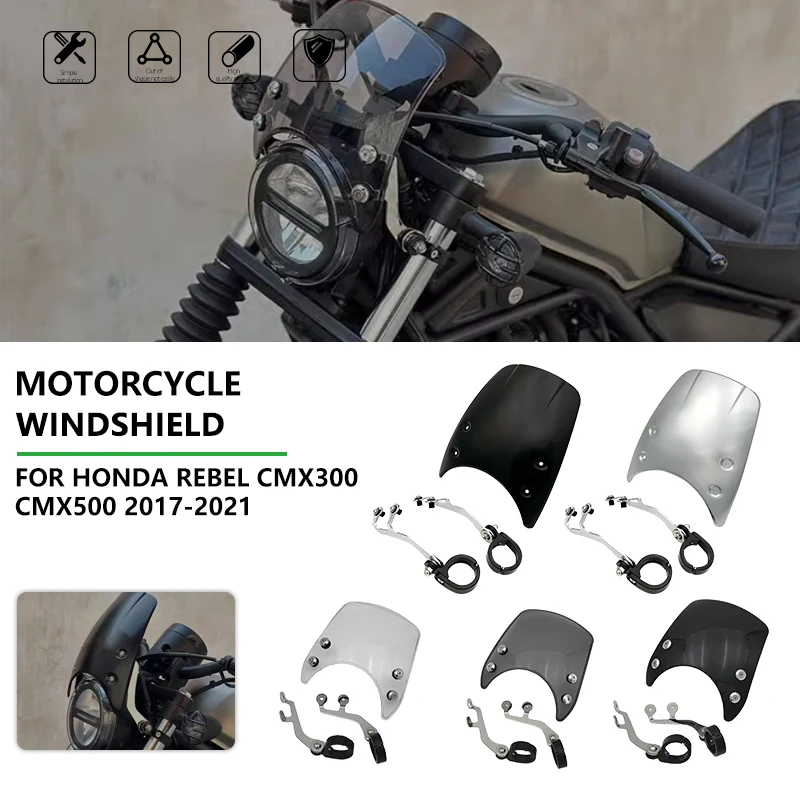 Motorcycle Wind Deflector BMW G310GS Motorcycle Windshield Clear