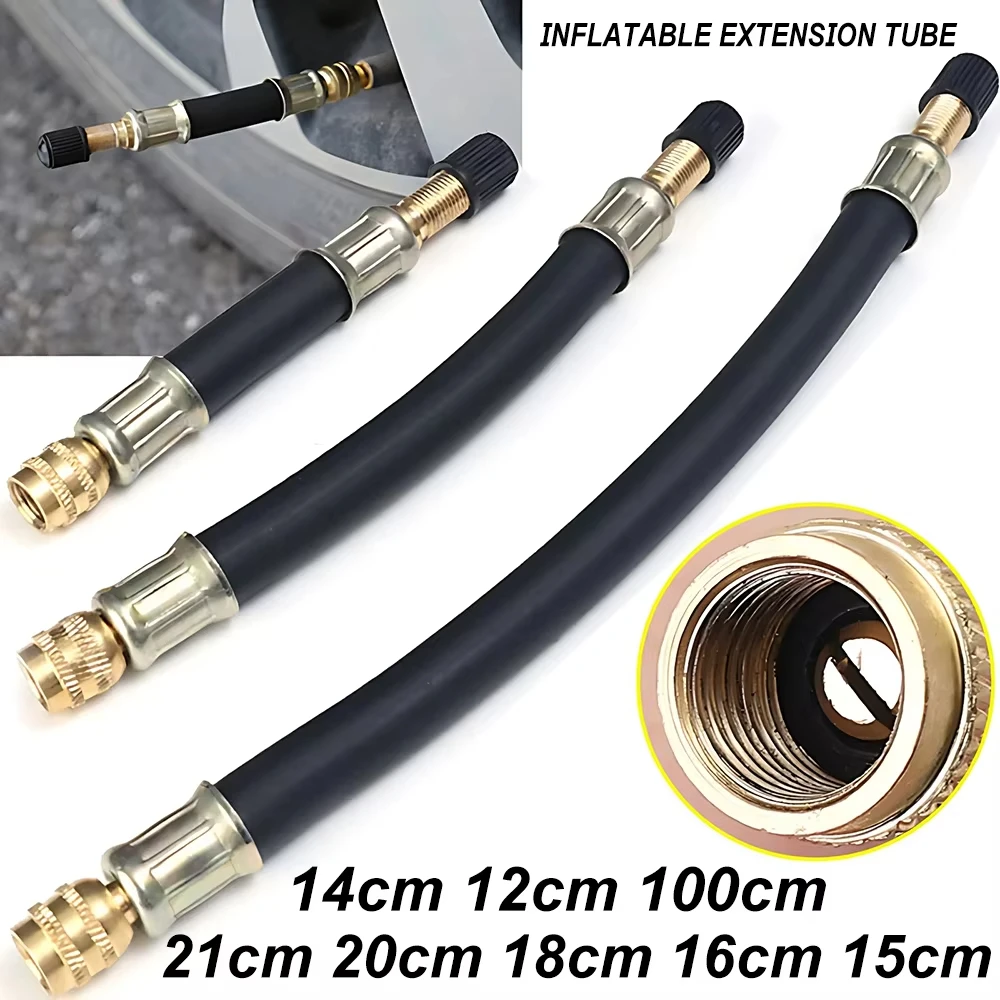 1 ชิ้นยางยางวาล์วหลอดขยายรถสูญญากาศ Air Valve หลอดขยาย Inflatable Extension Tube ข้อมูลจําเพาะต่างๆ 1