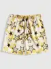 New Men's Summer Shorts Loose Luxury Shorts 3D Printed Casual Five pointed Star Printed Harajuku Shorts Hawaiian Beach Shorts 3