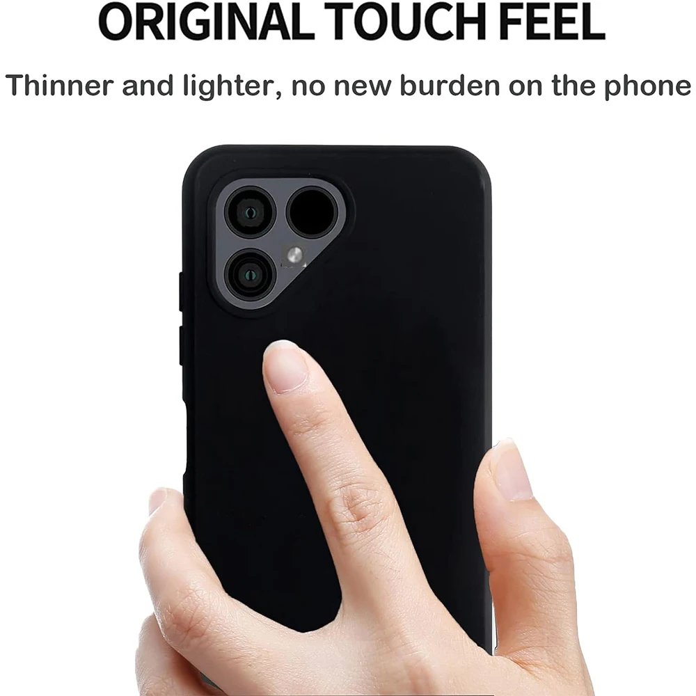 Per Fairphone 5 Guscio Posteriore Protettivo Per Telefono In Silicone Per Fairphone 5 Custodia Morbida In Tpu Da 6.46 Pollici