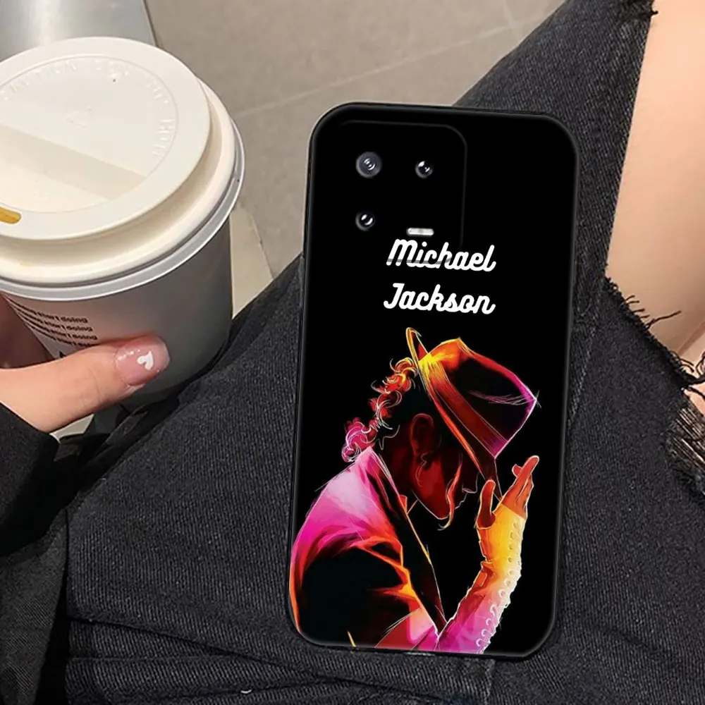 Stylish MJ Michael Jackson Cover Phone Case - Customizable Shell