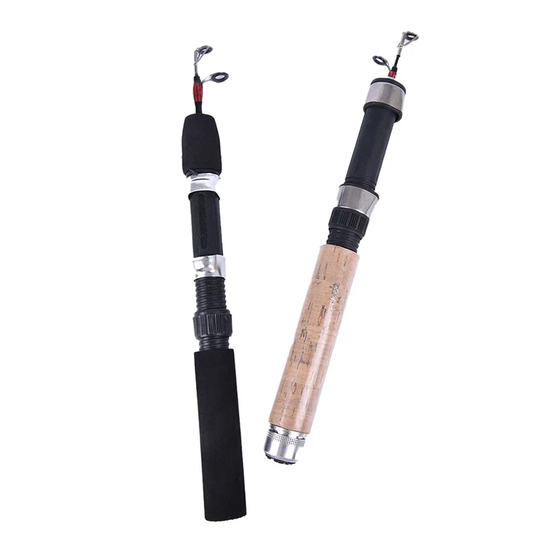 Ice Winter Fishing Rod Reel Kit Mini Telescopic Portable Rod for Ice Fishing