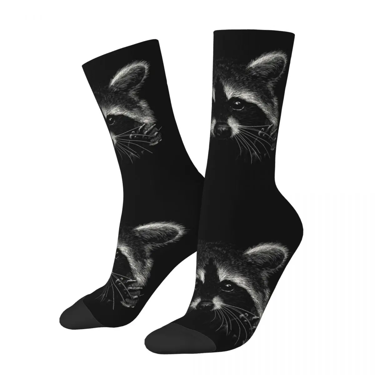 

Raccoon Raccoon Unisex Winter Socks Running Happy Socks Street Style Crazy Sock