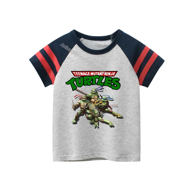 CAMISETA TARTARUGA NINJA DESENHO INFANTIL