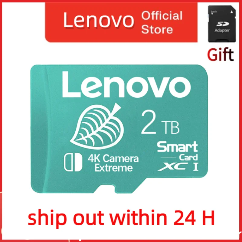 Lenovo Mini Sd Memory Card Ad Alta Velocità 2Tb 256Gb Micro Tf Sd Card Classe 10 Micro Tf Flash Usb Pen Drive Card 128Gb Per Smartphone