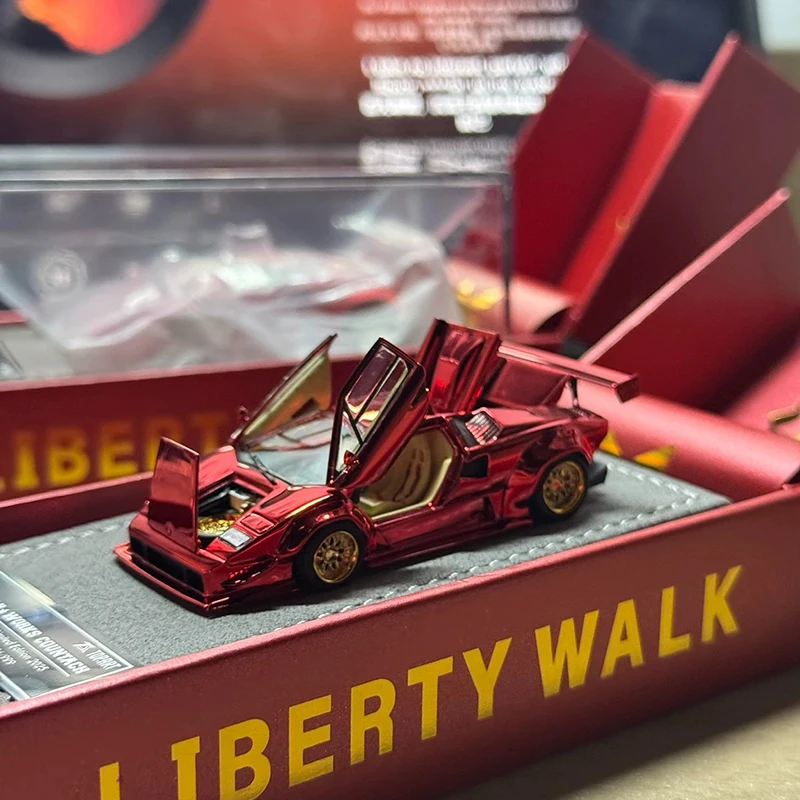 TopArt 1:64 Scale Countach LB Works 2025 HEC Beijing Special