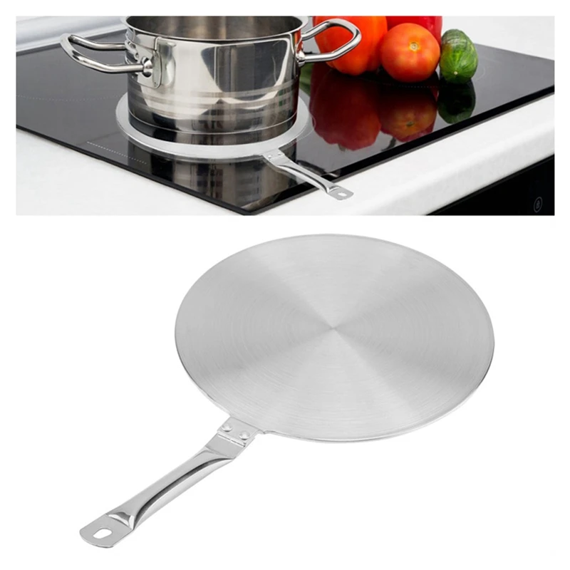 Cooking Heat Diffuser Plate Electric Cooker Induction Hob Converter Plate Cookware Furnace Pan Converter Adapter 20cm HOT