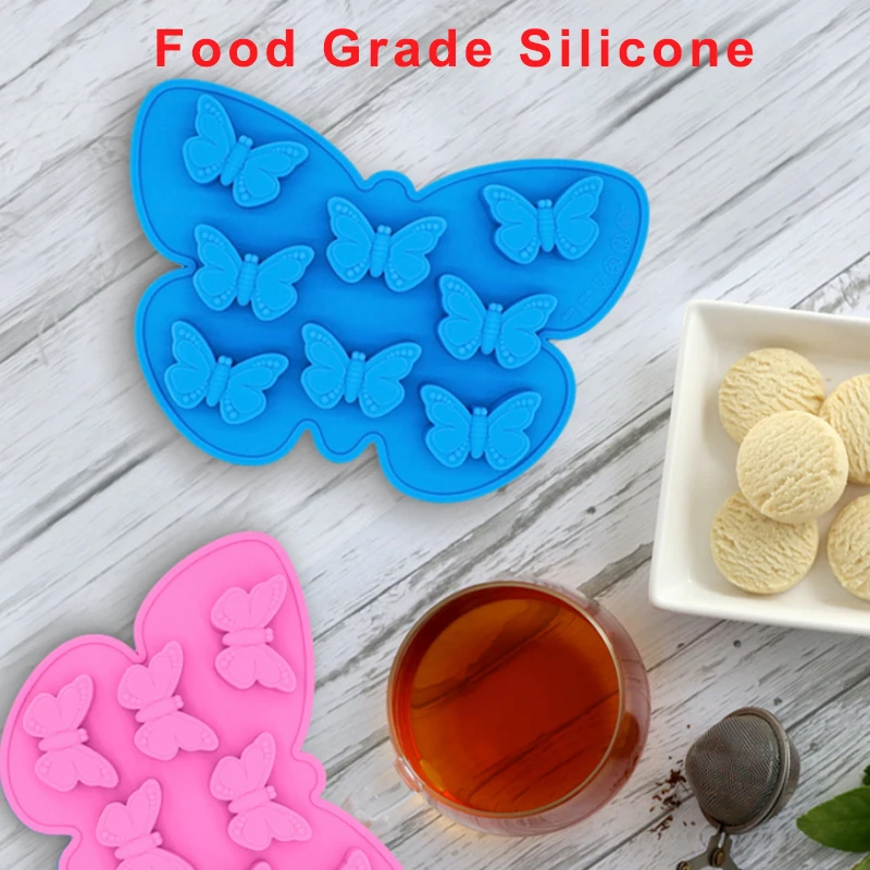 

Butterfly Silicone Ice Tray Mold, Handmade DIY, Chocolate, Cake, Candy, Soap, Baking Accessories, Tool,-40 ℃ to 230 ℃