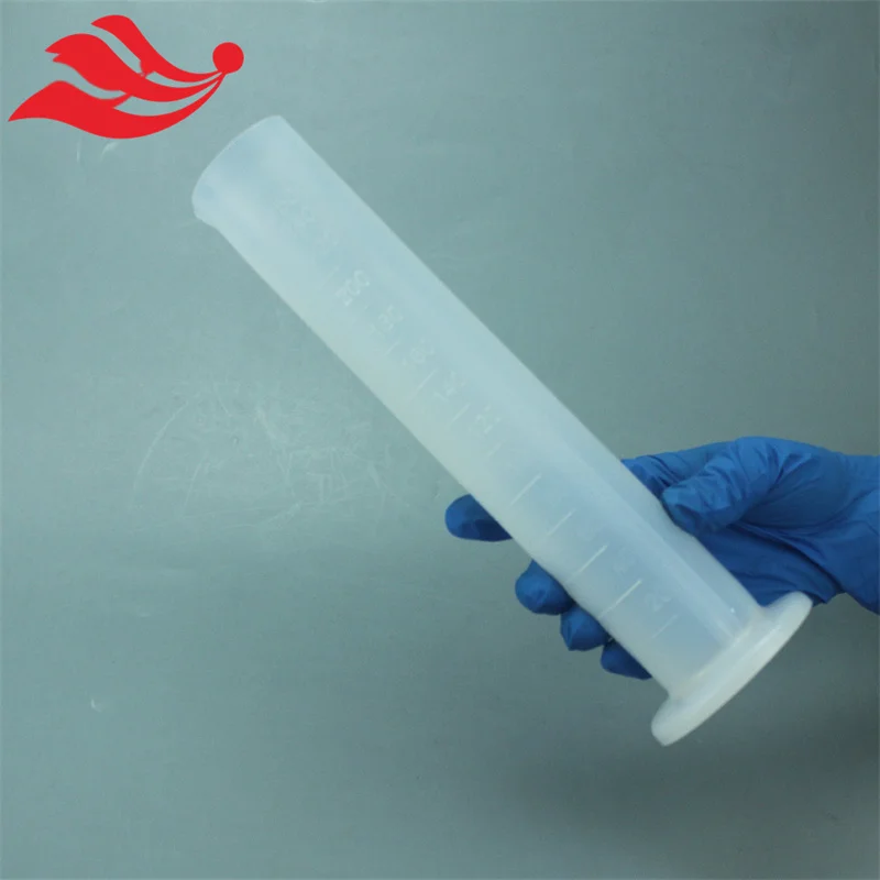PFA Graduated Cylinder 250ml, High Purity, No Precipitation, High Temperature Resistance for Sample Pretreatment