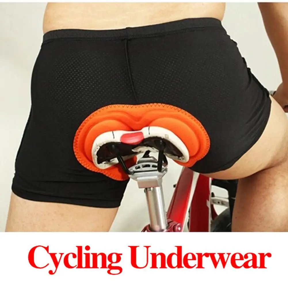 Men Women 3D Padded Cycling Underwear Breathable MTB Bicycle Cycling Shorts Unisex Black Cycling Shorts Bike Short Pants