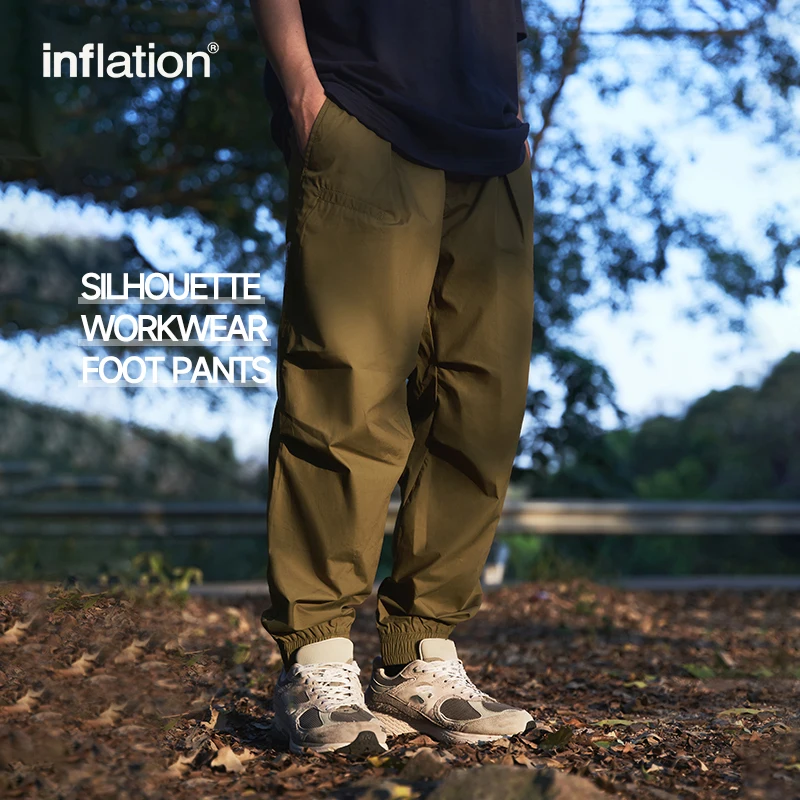 

INFLATION Outdoor Mens Cargo Pants Spring Casual Jogger Trousers