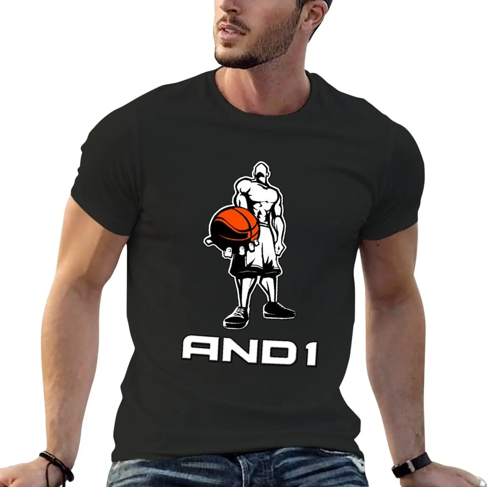 

New AND1 - Streetballer 1990s Classic .png Essential T-Shirt heavyweight t shirts sweat shirt Men's clothing