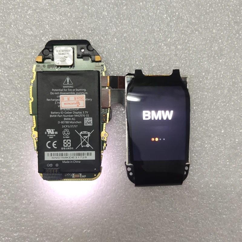 LCD Touch Panel LCD Screen LCD Car Key Parts For BMW 520 525 530 535 540 5/7 Series GPM1634A0 FM1634A01-G Replacement