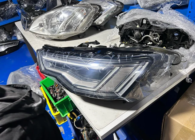 아우디 A6 C8 차량에 적합한 고품질 LED 전조등 시스템