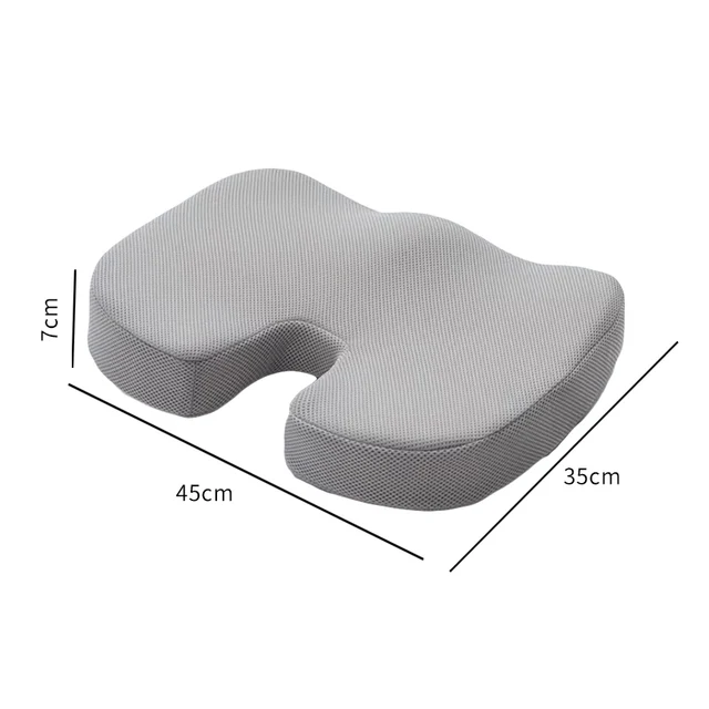 Coussin de siège en mousse à mémoire de forme pour le bureau à domicile Coccyx chaise orthopédique coussin de massage coussin de siège en mousse à mémoire de forme pour le bureau à domicile Coccyx Ort 6