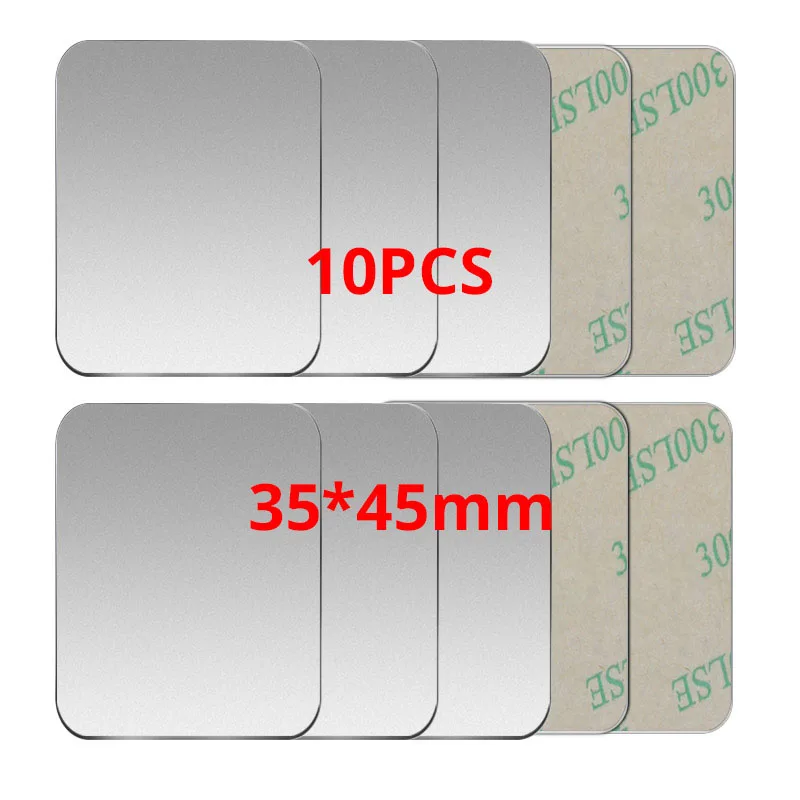 1-20 Pezzi Piastre Metalliche Adesivo In Lamiera Di Ferro Per - Foto 3