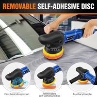 DayPlus Polisher 5000W Dual Action Car Polisher, Random Orbital Polisher Car Buffer Polisher 6 Variable Speed for car Detailing 2