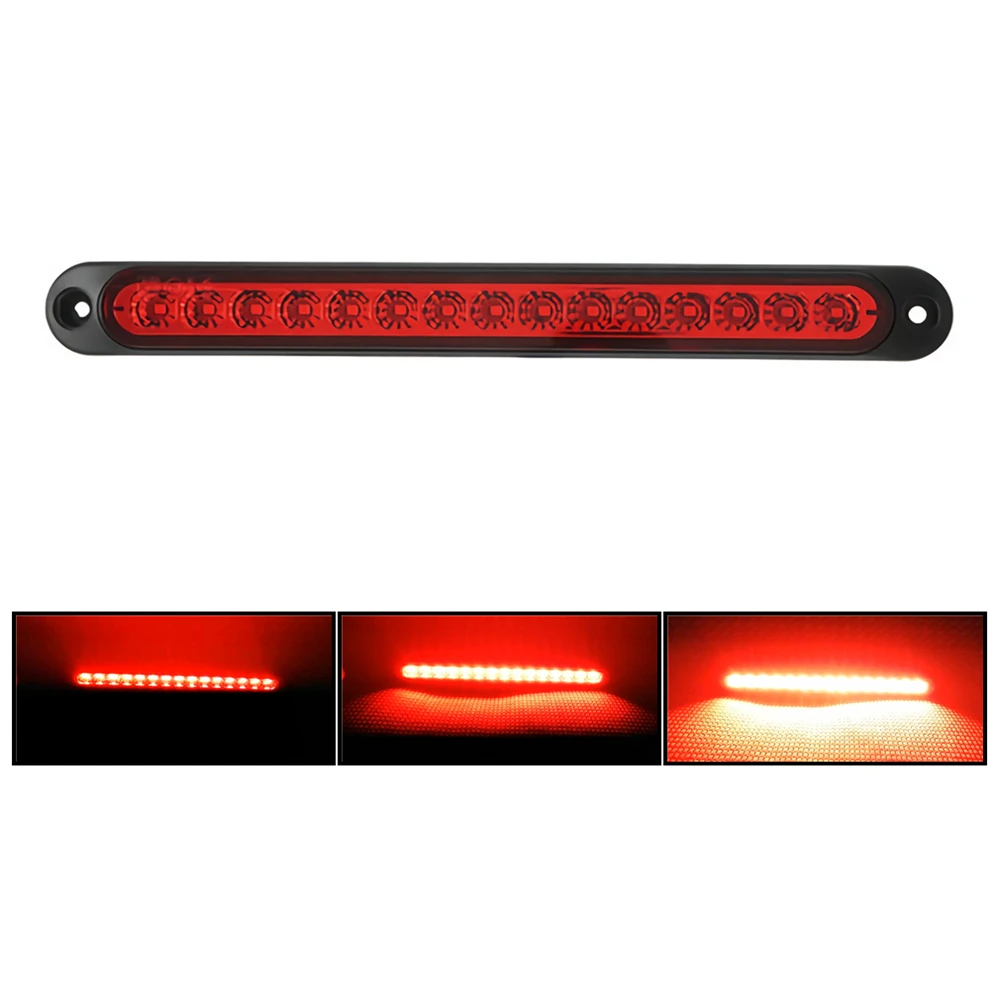 1Pc 24V Strobe Brake Lights For Car Caravan Camper Van RV Tail Light