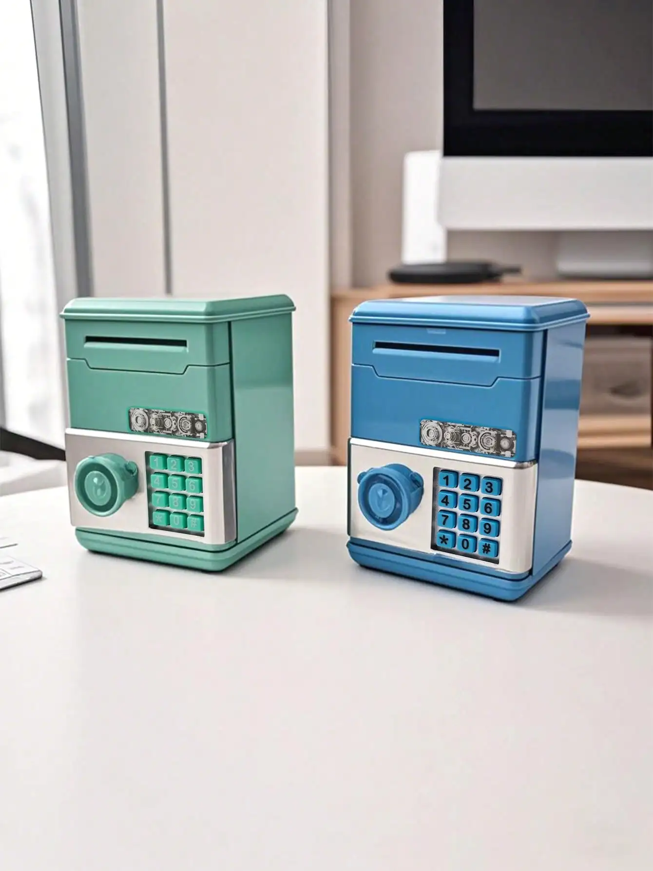 Mini Spardose Mit Zahlenschloss Für Kinder Jungen Und Mädchen_voghion.com