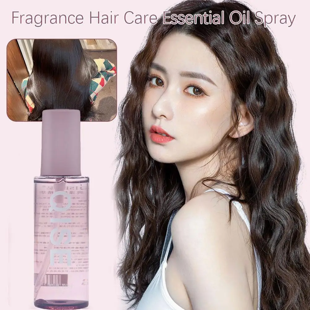 No-wash Fragrance Hair Care Essential Oil Spray Smoothing Moisturizing Nourishing Hair Anti Frizzy Hair Care For Women 100m K3J1