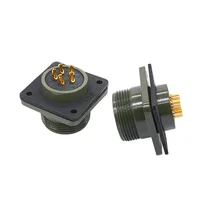5015 MIL STD Circular Connector 16S-1 16S-8 Plug Socket Military Specification Connector 7pin 5pin MIL-C MS3102 MS3106 MS3108 5