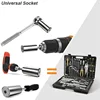 Kesitoyo Multifunctional Silvery 7 to 19mm Magic Socket Multi Purpose Wrench Extension Rod Electric Hand Drill Screw Tool Set 1