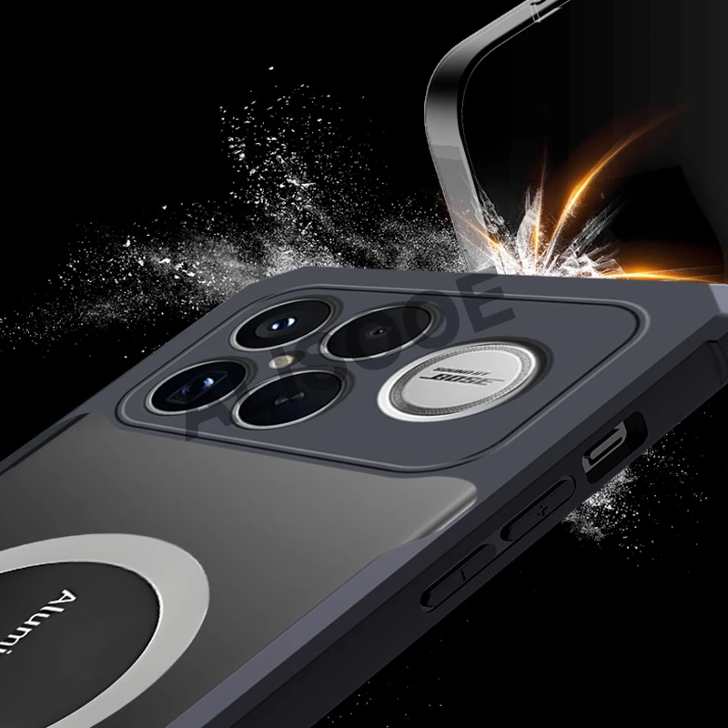 Enhanced Transparent Heat Dissipation Phone Case with Full Protection
