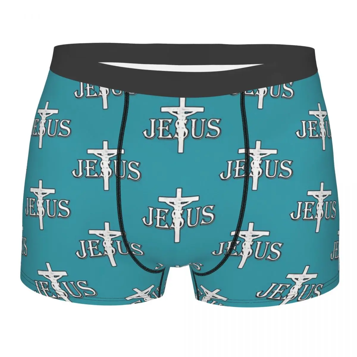 

Jesus Meskel Ethiopian Cross Art Ethiopia Underpants Cotton Panties Male Underwear Comfortable Shorts Boxer Briefs