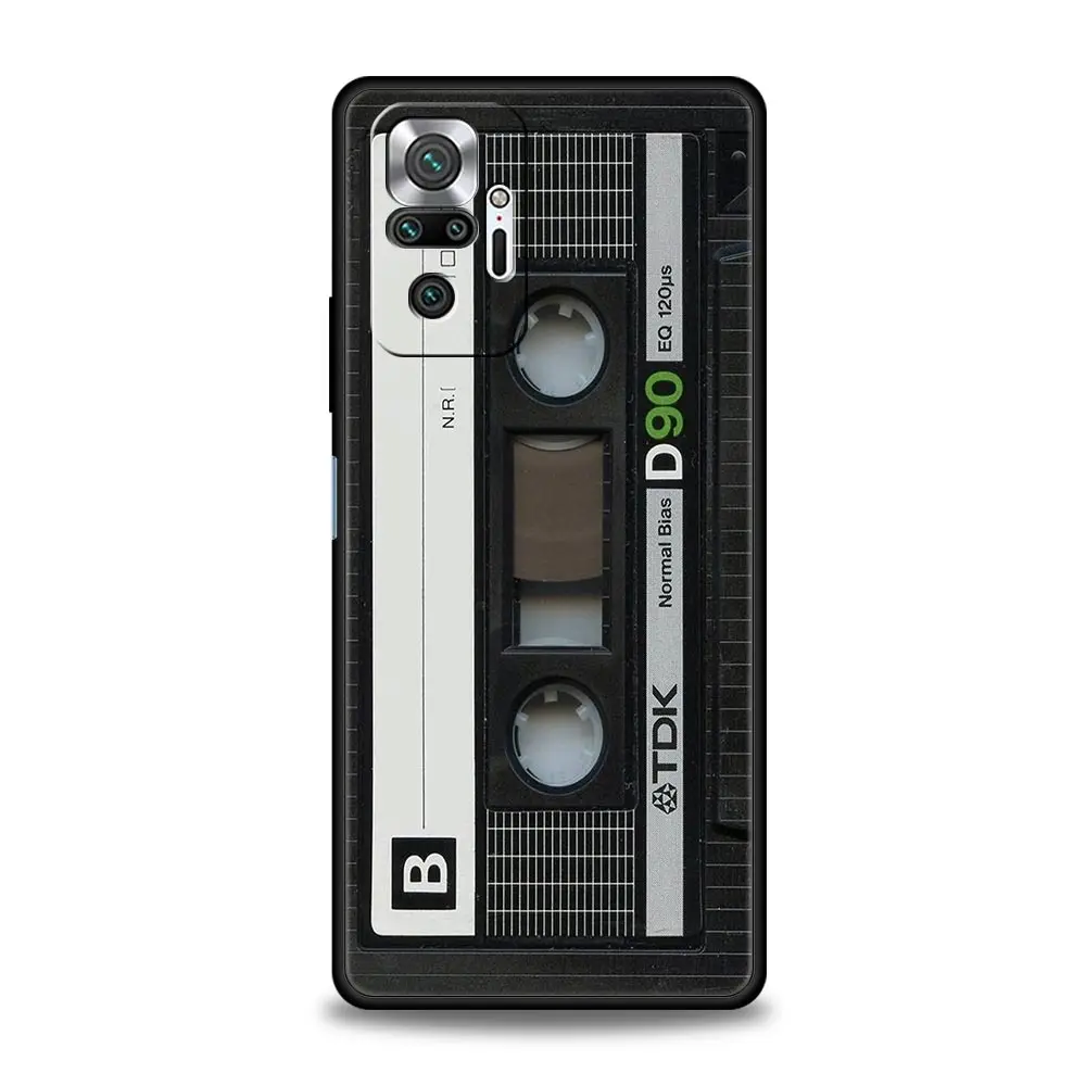 Retro Tape Camera Design Phone Case - Classic Style Gaming Cover for Xiaomi Redmi Note Series
