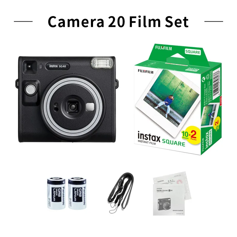 2024 Nuovissimo 100% Originale Fujifilm Originale Instax Square Sq40 Hybrid Instant Fim Photo Camera Color